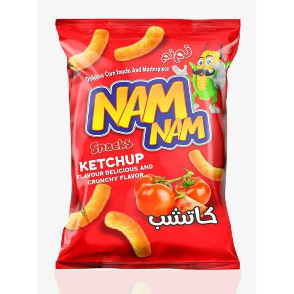 namnam ketchup Namnam Chips Ketchup - 140g