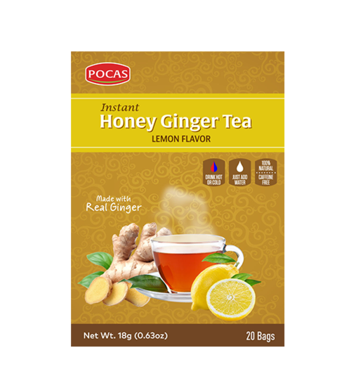 Pocas Lemon Honey Ginger Tea 20 T.B