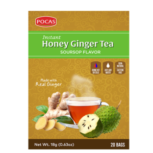 Pocas Soursop Honey Ginger Tea 20 T.B