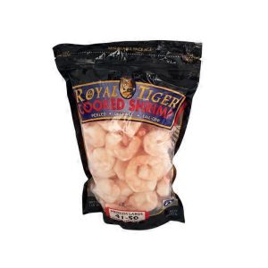 Royal Tiger Frozen Tail On Shrimp 1 Lb