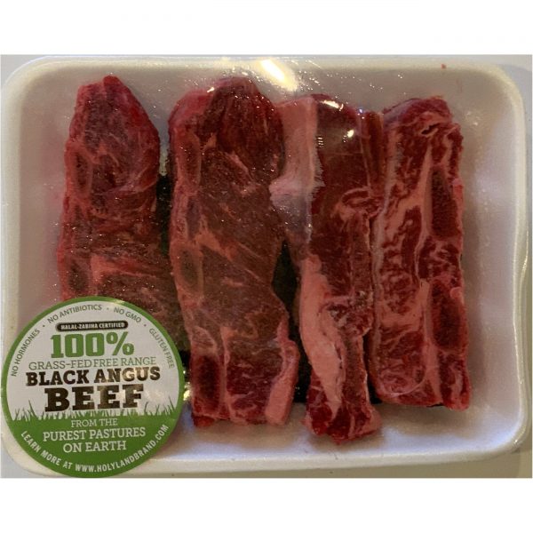 Beef Short Ribs - Bone-In, Grass-Fed - 4 Pc (16 oz)