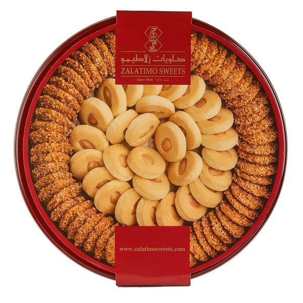 zalatimo barazek and gharab Zalatimo Sweets Barazik and Ghraibeh - 750 Gm