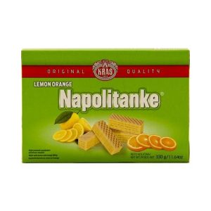 Kras Napolitanke Lemon Orange Wafer 330 Gm