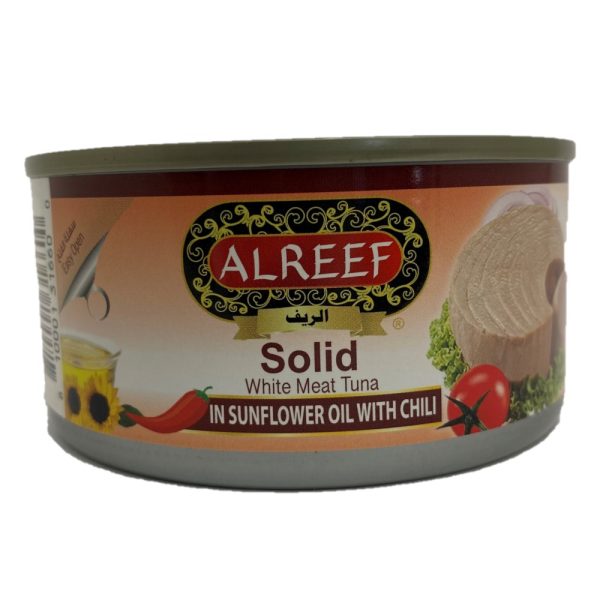 Meat Tuna in Oil with Chili Healthy Middle Eastern and Mediterranean Grocery Store