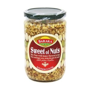 Baraka Honey with Nuts Healthy Middle Eastern and Mediterranean Grocery Store