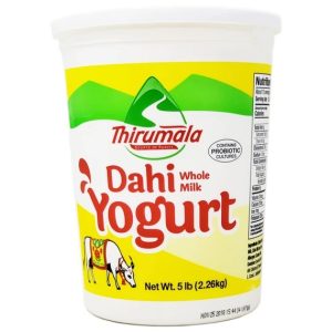 Thirumala Dahi Whole Milk Yogurt 5 Lb