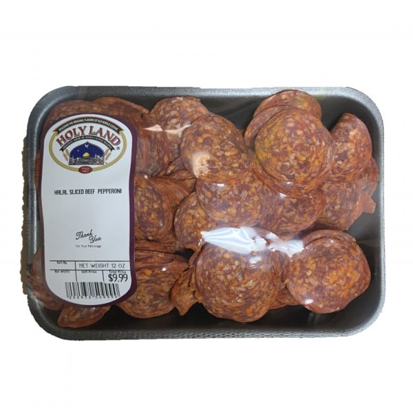 Holy Land Halal Sliced Beef Pepperoni - 12 oz