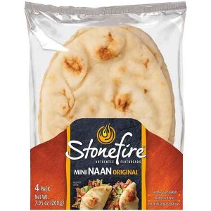 Stonefire Mini Naan Bread 4 Pack 200 Gm