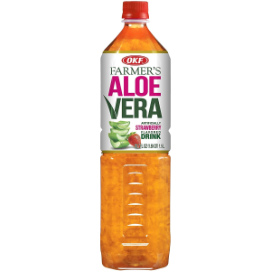 OKF Strawberry Aloe Vera Drink 1.5 Liter