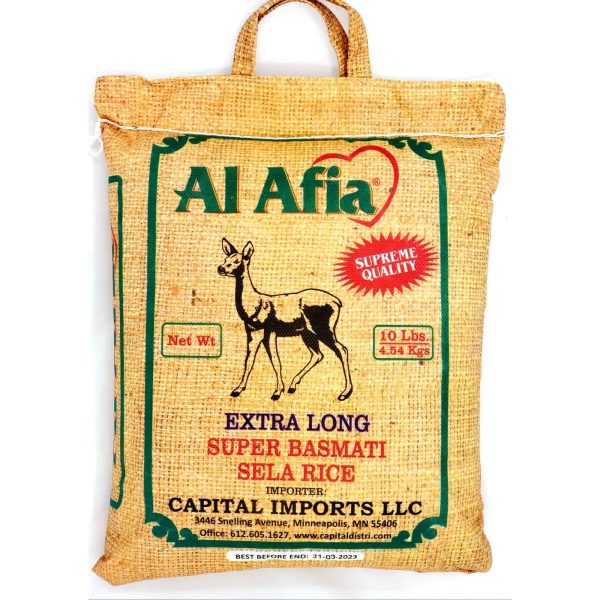 Al Afia Sella Basmati Rice 10 Lb