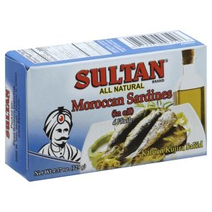 Sultan Moroccan Sardines in Oil - 125 Gm