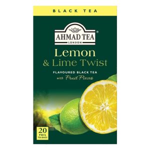 Ahmad Tea Lemon and Lime Twist 20 Tea Bags