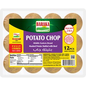 Baraka Potato Chop 12 pc 16 Oz