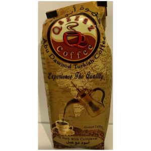 Abu Dawood Turkish Coffee Dark With Cardamom - 16 Oz