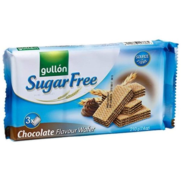 gullon sugar free choco wafer Gullon Sugar Free Chocolate Wafers - 180g