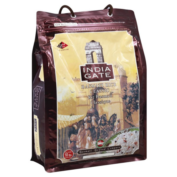India Gate Basmati Rice Classic - 10 lb