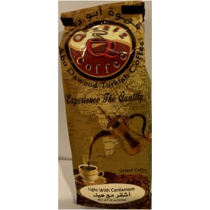 Abu Dawood Turkish Coffee Light With Cardamom 16 Oz