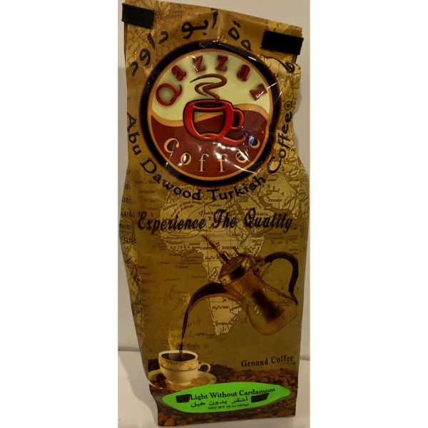 Abu Dawood Turkish Coffee Light Without Cardamom 16 Oz