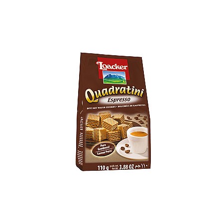 Loaker Quadratini Wafers 250 Gm