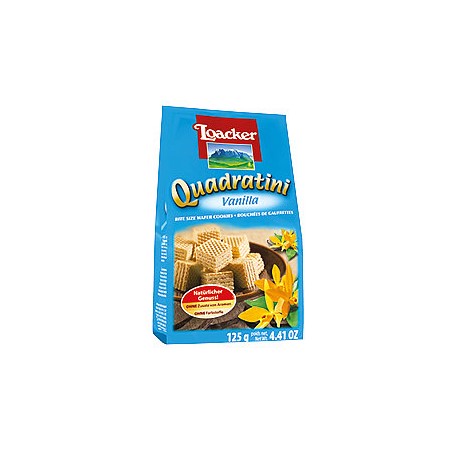 Loaker Quadratini Wafers 250 Gm