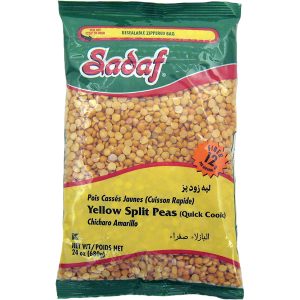 Sadaf Yellow Split Peas Quick Cook 24 Oz