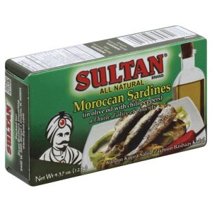 Sultan Moroccan Sardines in Olive Oil - 125g