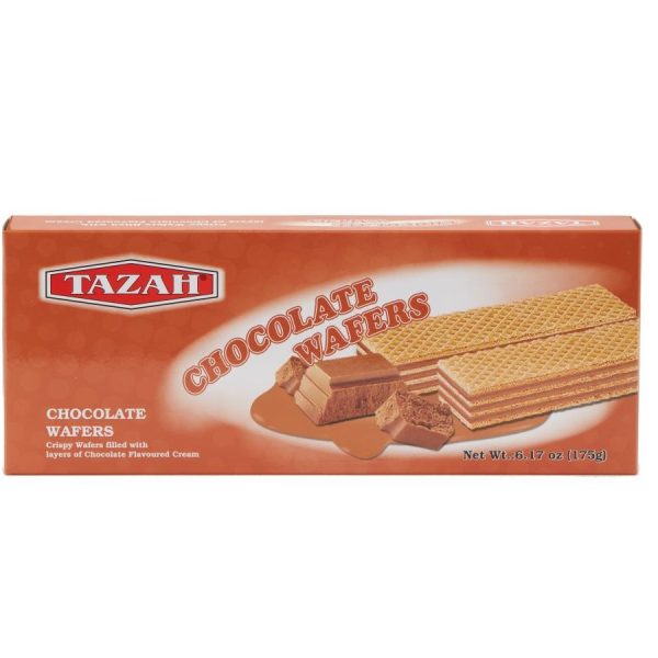 tazah chocolate wafer Tazah Wafers — 175 Gm