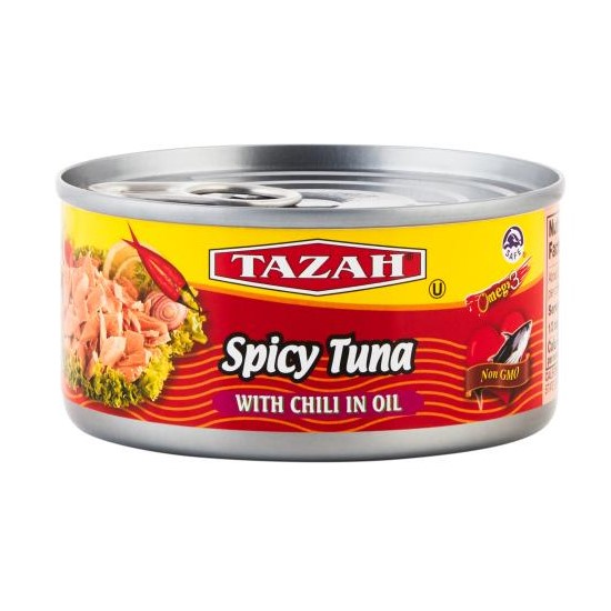 Tazah Spicy Tuna in Chili with Oil - 6oz