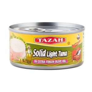 Tazah Chunk Light Tuna in Extra Virgin Olive Oil 6.5 Oz