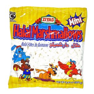 ziyad mini marshmalloe Ziyad Halal Mini Marshmallows - 8.82 oz