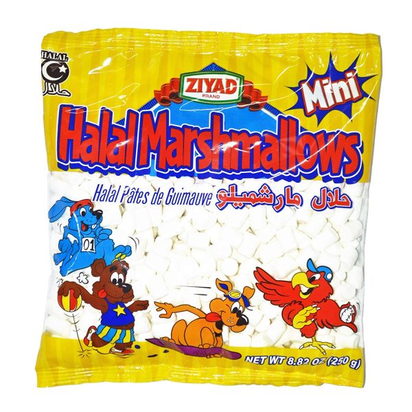 Ziyad Halal Mini Marshmallows - 8.82 oz