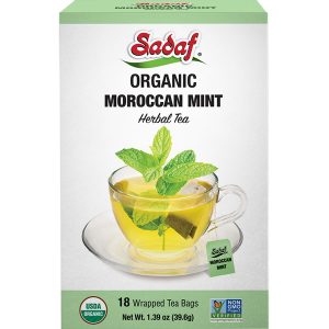 Sadaf Organic Moroccan Mint Tea 18 T.B