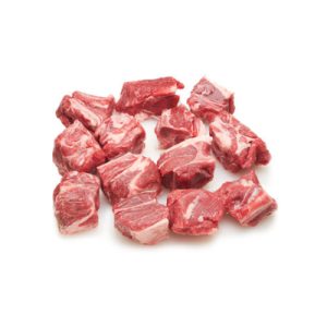 Frozen Goat Cubes - Per Lb