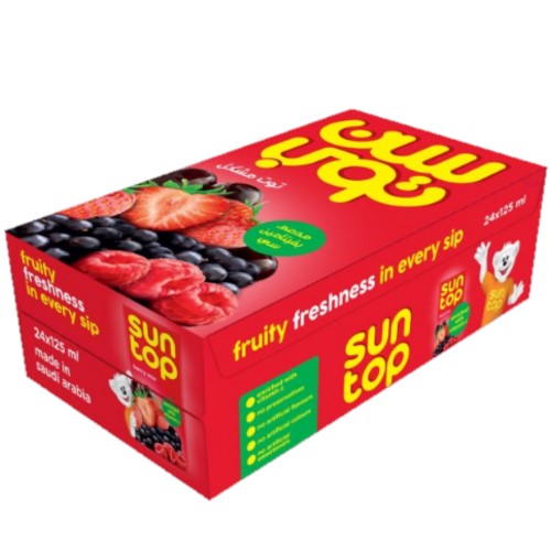 Sun Top Mixed Berry Juice 250 ML