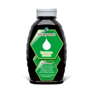 Amazing Herbs Honey Zest Immune Boost 16 Oz