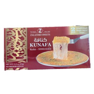 Zalatimo Kunafa Coarse - 2 Small Trays 15.9 Oz