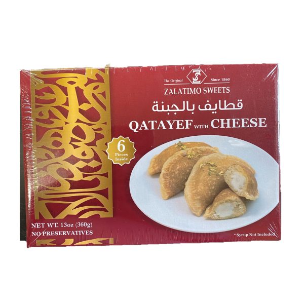 qatayef cheese Zalatimo Qatayef with Cheese - 6 Pieces