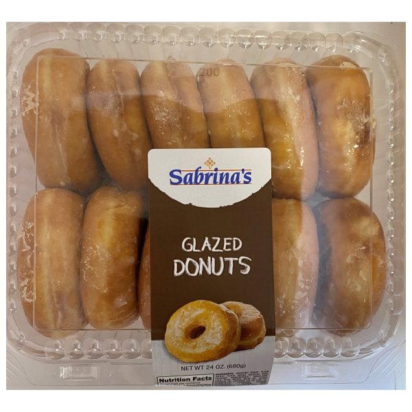 Sabrina's Glazed Donuts 12 Pc 24 Oz