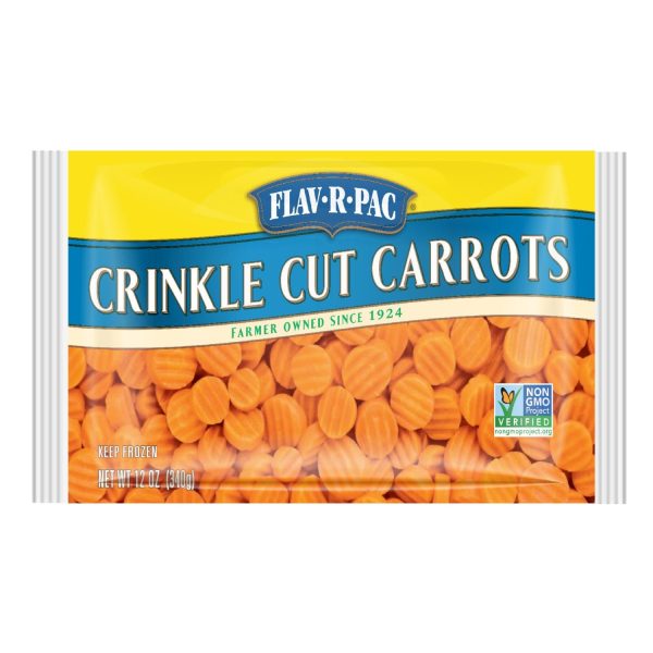 Flav.R.Pac Crinkle Cut Carrots 12 Oz
