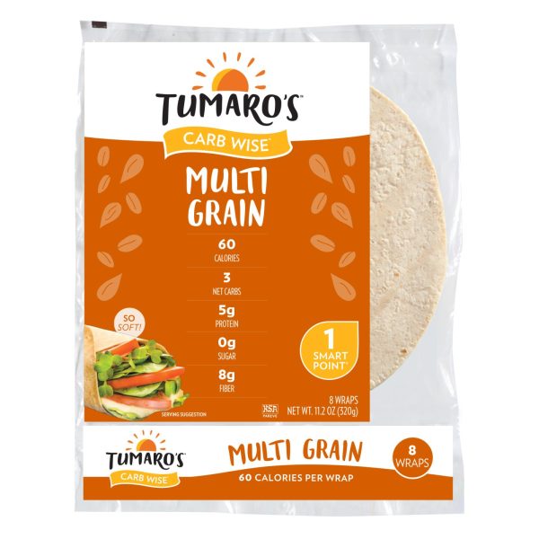 Tumaros Multi Grain Wraps 8 Wraps