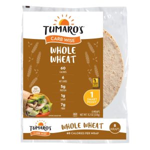 Tumaros Whole Wheat Wraps 8 Wraps