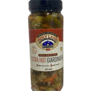 Holy Land Extra Hot Giardiniera 16 Oz