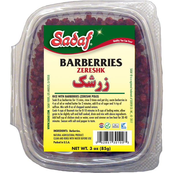 Sadaf Dried Barberries 3 Oz