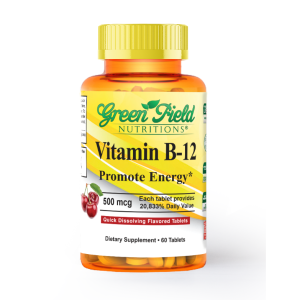 Greenfield Nutrition Vitamin B12 60 Tablets