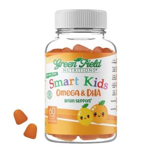 Greenfield Nutrition Omega + DHA Kids 60 Gummies