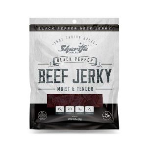 Sharifa Beef Jerky Black Pepper 2.85 Oz