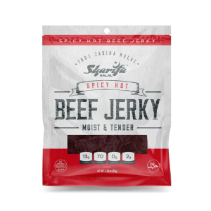 Sharifa Beef Jerky Spicy Hot - 2.85 Oz