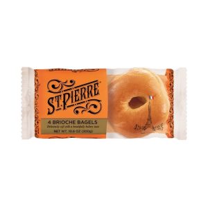 St. Pierre Brioche Bagel 4 Pc