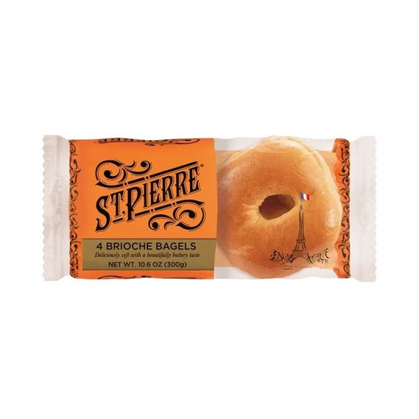 St. Pierre Brioche Bagel 4 Pc