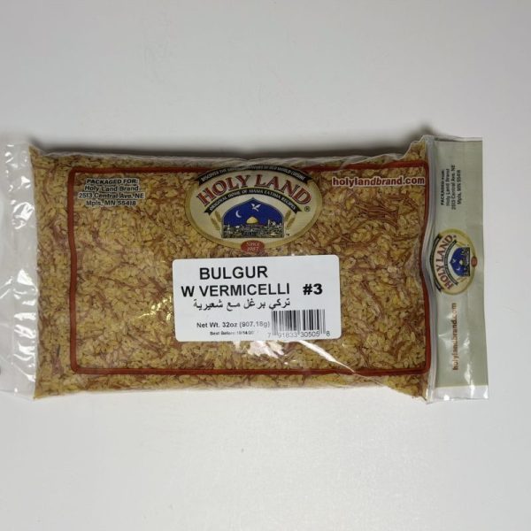 Holyland Bulgur W/ Vermicelli #3 2 Lb